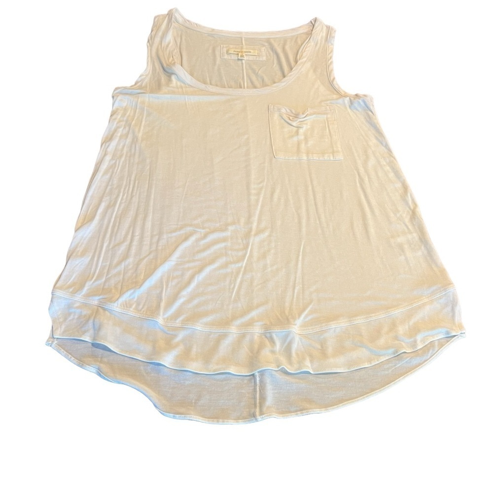 Pure + Good creamy White Tank Top Size Small.